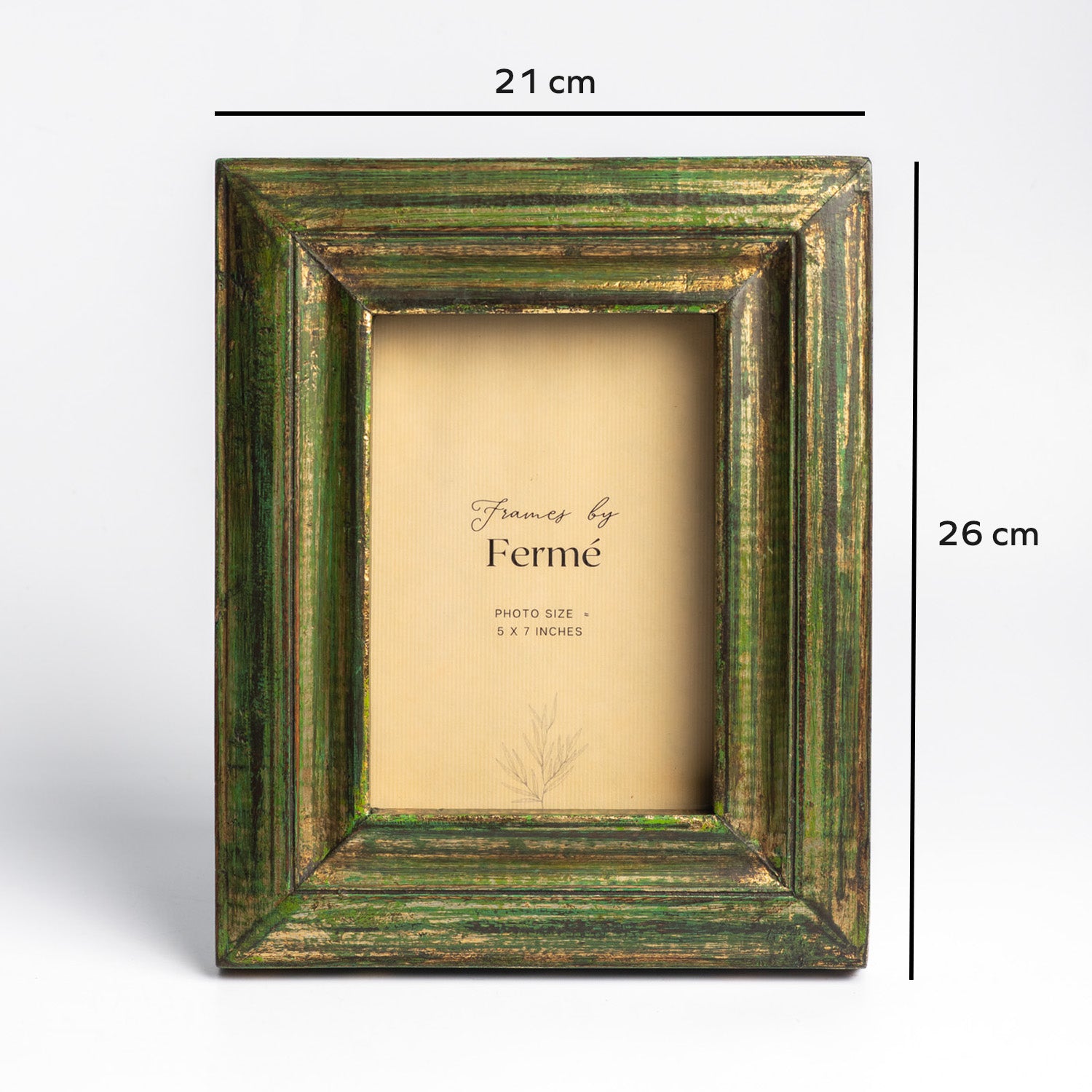 11 x 14 In Stock store Ready to Ship Custom wood frame with compo ornate trim. Distressed green frame,canvas frame,photo frame, custom made green