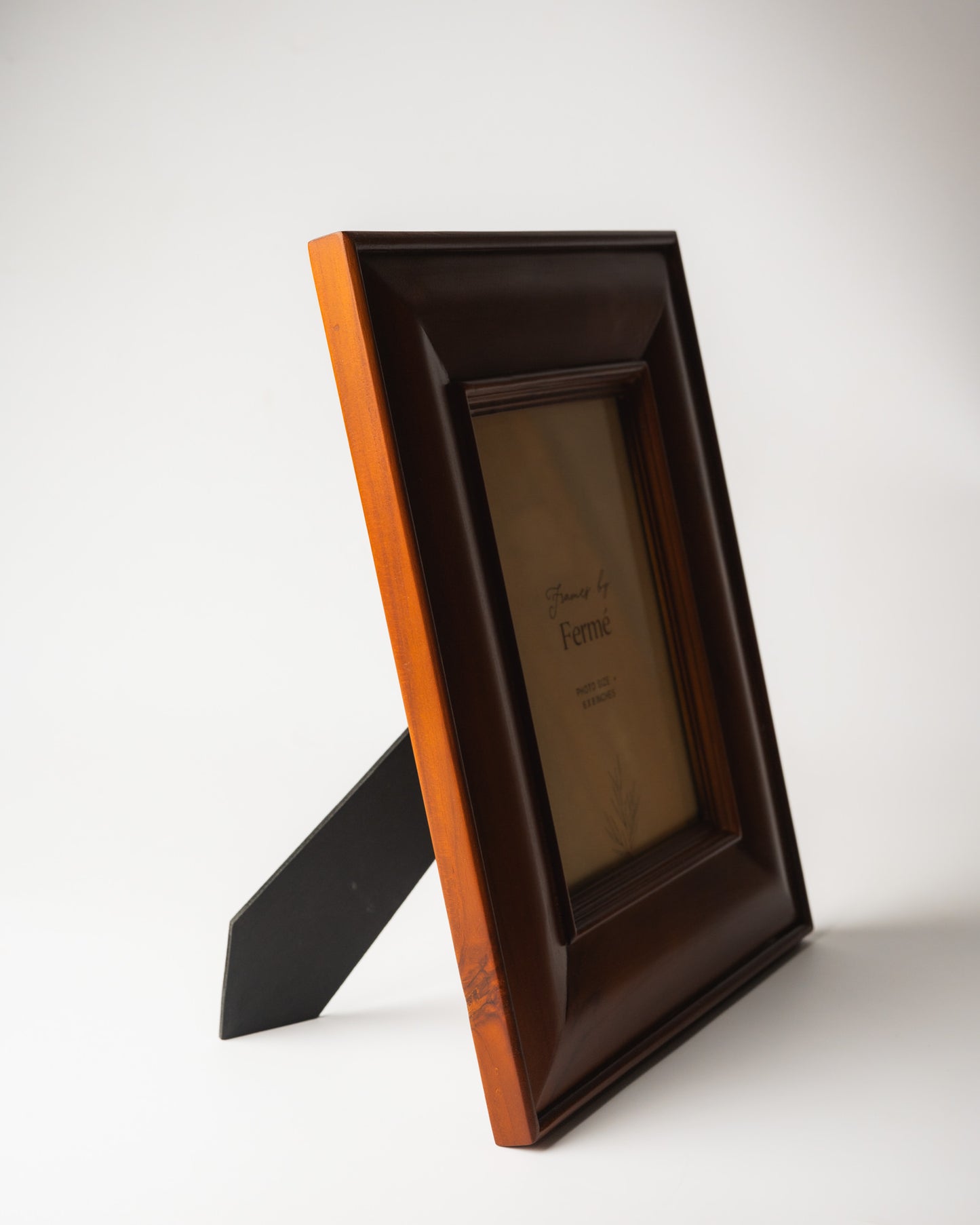 Ferme Classic Natural Teakwood Royal Photo Frame FPF155 - 6x8 inches